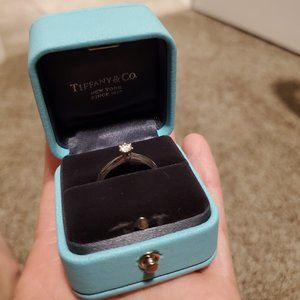 Tiffany & Co. PLATNIUM Diamond Ring